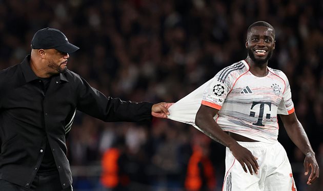 Компані не відпускає Упамекано, getty images