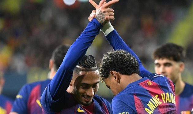  Рафінья та Ламін Ямаль Getty Images