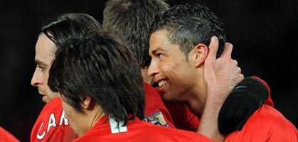 Поздравления для автора гола, Getty Images