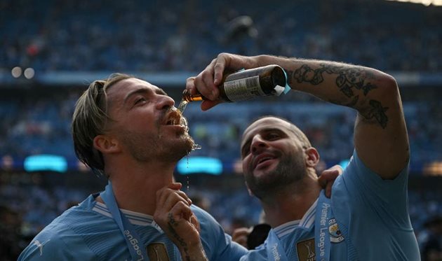 Джек Гріліш та Кайл Вокер, Getty Images