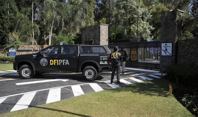 Обшуки в Асоціації футболу Аргентини, фото: Gustavo Gavotti
