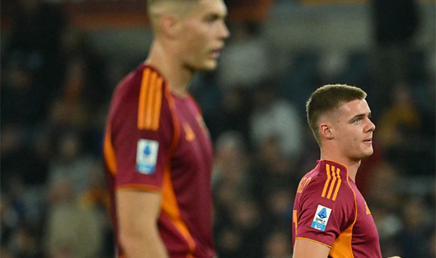 Еван Фергюсон та Артем Довбик, getty images