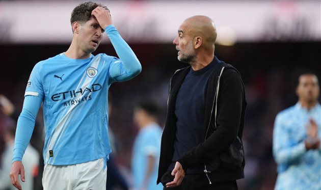 Джон Стоунз та Хосеп Гвардіола, Getty Images