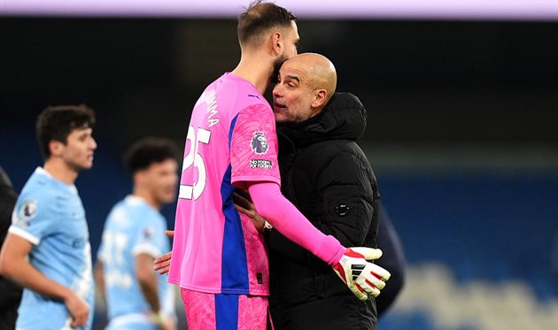 Доннарумма та Гвардіола, Getty Images 