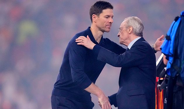 Хабі Алонсо та Флорентіно Перес, Getty Images