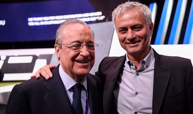 Флорентіно Перес Жозе Моурінью Getty Images