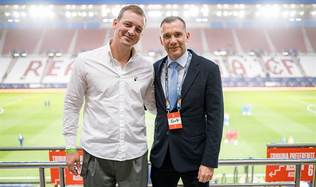 Володимир Носов та Андрій Шевченко