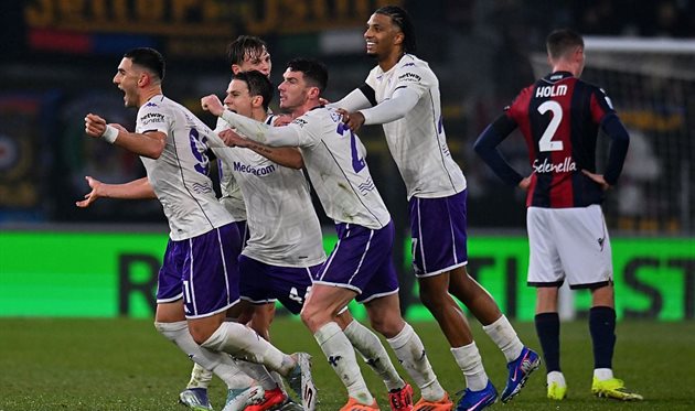 Фіорентина святкує, Getty Images 