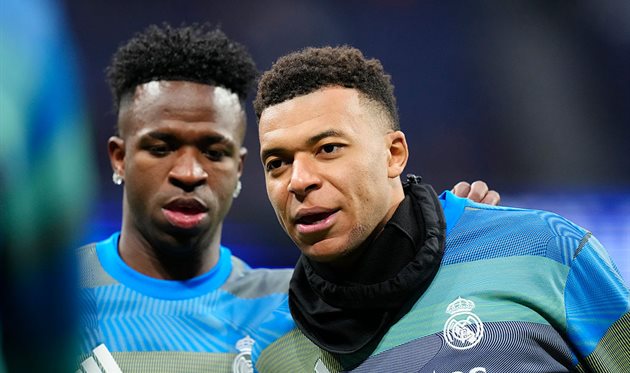 Вінісіус та Мбаппе, Getty images