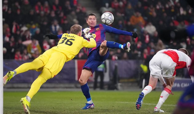 Славія Прага — Барселона, Getty Images