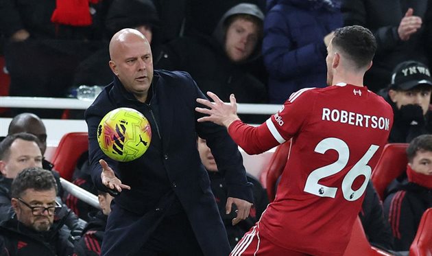  Арне Слот та Енді Робертсона, Getty Images