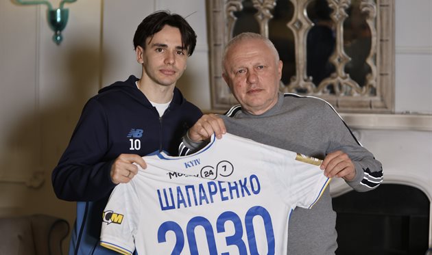 Микола Шапаренко та Ігор Суркіс, пресслужба ФК Динамо Київ