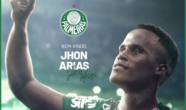 Джон Аріас, x.com/Palmeiras