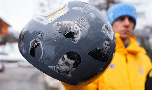 Шолом українського скелетоніста Владислава Гераскевича, getty images