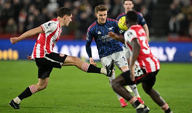 Брентфорд — Арсенал, Getty Images