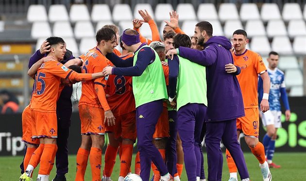 Фіорентина святкує, Getty Images 