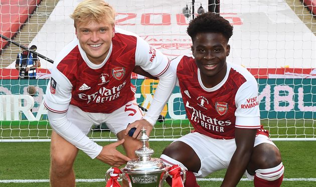 Метт Сміт та Букайо Сака, Getty Images