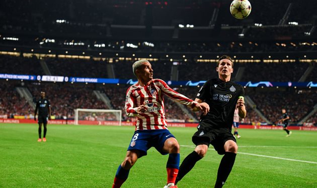 Атлетіко Мадрид - Брюгге, Getty Images