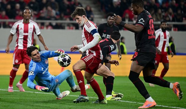 Олімпіакос — Баєр Леверкузен, Getty Images