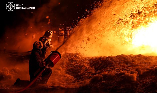 росіяни атакували Полтавщину, ДСНС