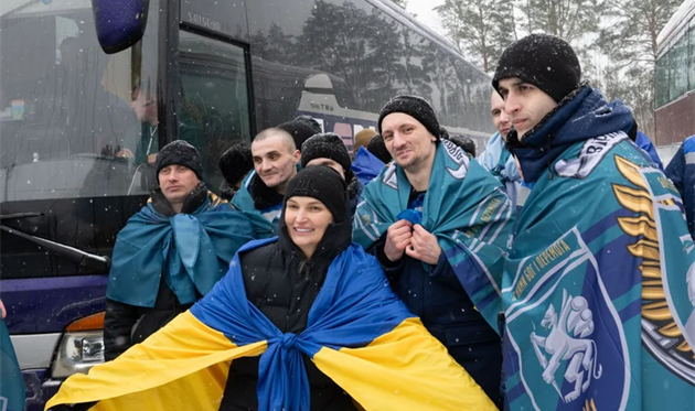 Звільнені з полону захисники, Офіс президента