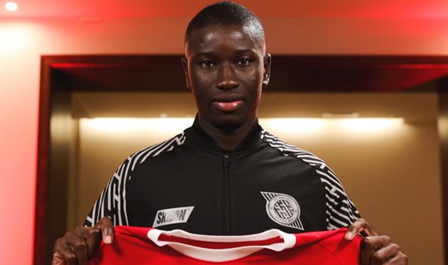 Ассан Сек, фото ФК Кривбас