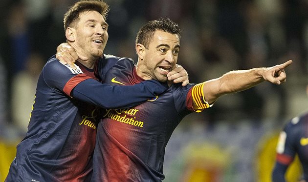 Мессі та Хаві, Getty Images