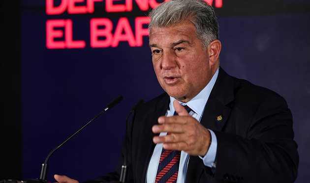 Жоан Лапорта, getty images