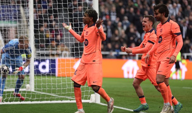 Ньюкасл — Барселона, Getty Images