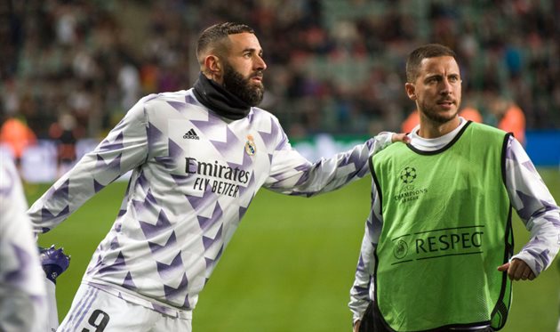 Бензема та Азар, Getty Images