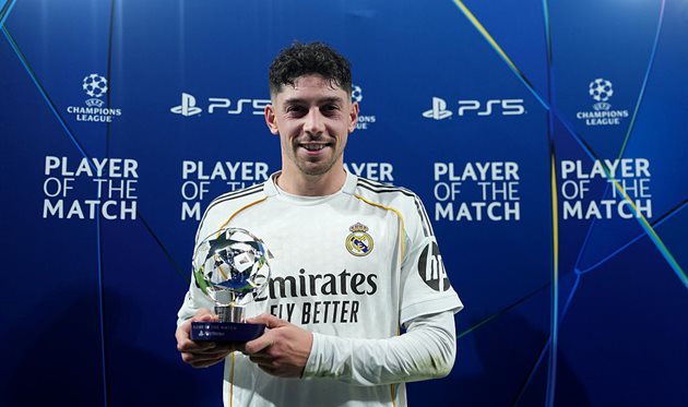 Федеріко Вальверде, getty images