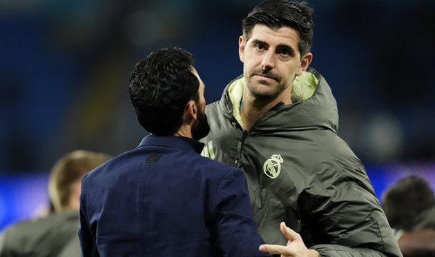 Альваро Арбелоа та Тібо Куртуа, Getty Images