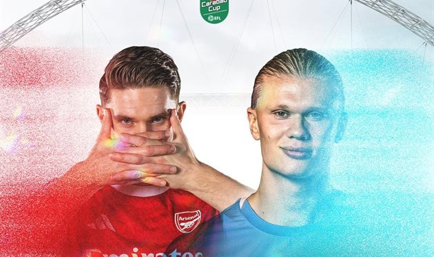 Арсенал — Манчестер Сіті, x.com/Carabao_Cup