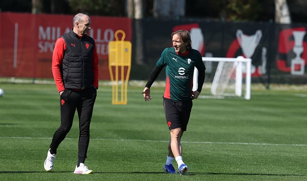 Аллегрі та Модрич, getty images