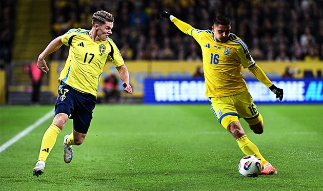 Україна — Швеція, Getty Images
