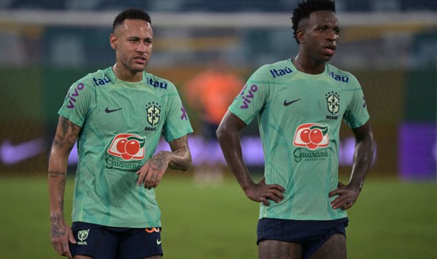 Неймар та Вінісіус, getty images