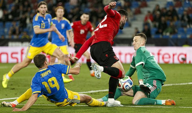 Україна — Албанія, Getty Images