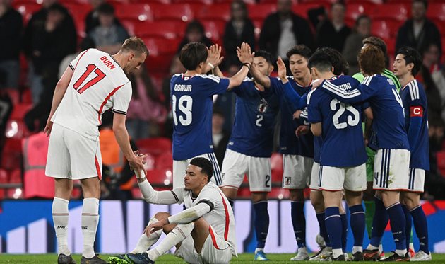 Англія - Японія, getty images