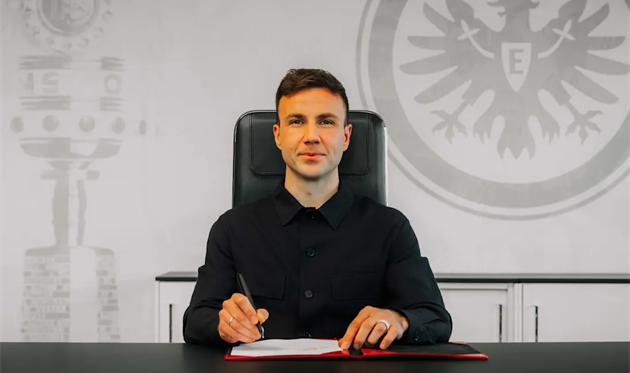 Маріо Гетце, ФК Айнтрахт