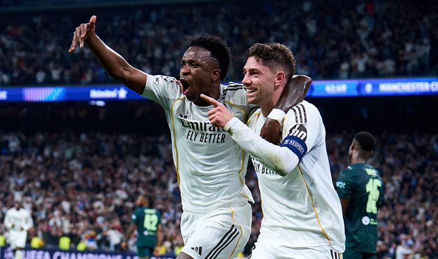 Вінісіус Жуніор та Федеріко Вальверде Getty Images