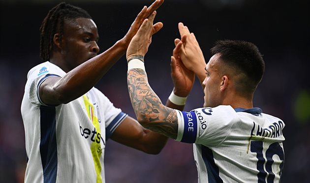 Янн Біссек та Лаутаро Мартінес, getty images