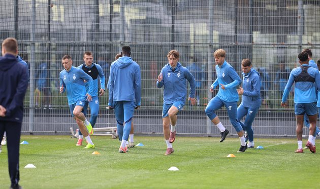 Тренування Динамо, фото Динамо Київ