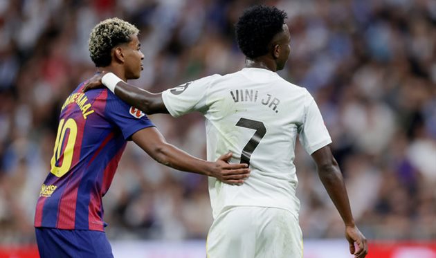 Ламін Ямал та Вінісіус Жуніор, Getty Images