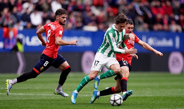 Осасуна - Реал Бетіс, getty images