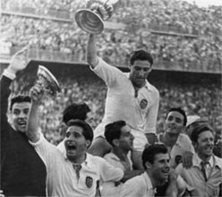 Триумф в Кубке 1954 года, valenciacf.com