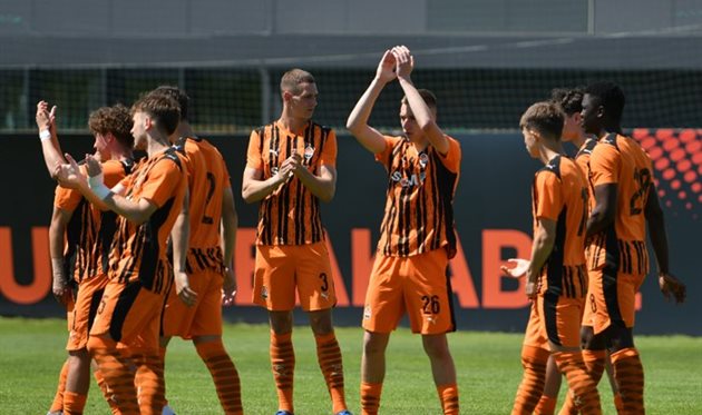 Гравці Шахтаря U-19, фото: ФК Шахтар