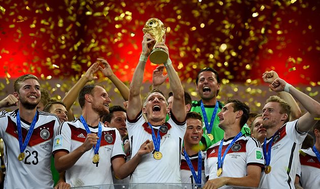 Німеччина святкує перемогу,getty images