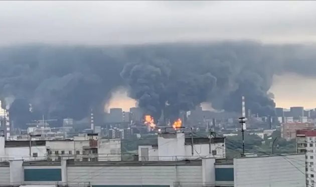 Можежі у Москві після ударів, Reuters