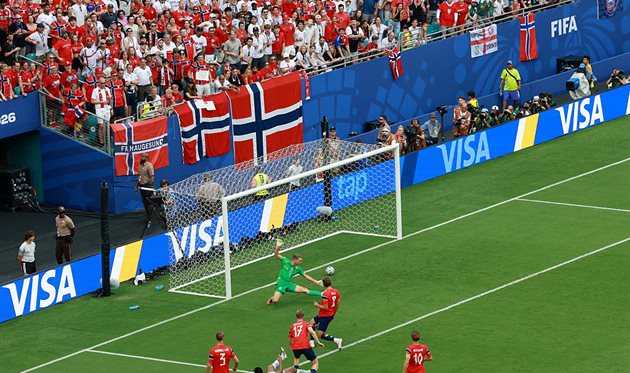 Перший гол Англії, getty images