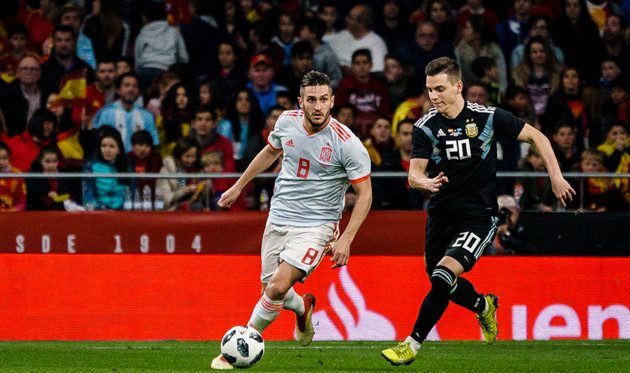 Іспанія — Аргентина (2018), Getty Images